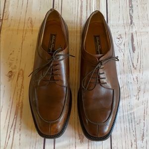 SALVATORE FERRAGAMO Mens brown Oxford